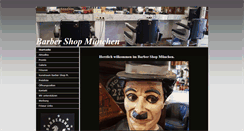 Desktop Screenshot of barber-shop-muenchen.de